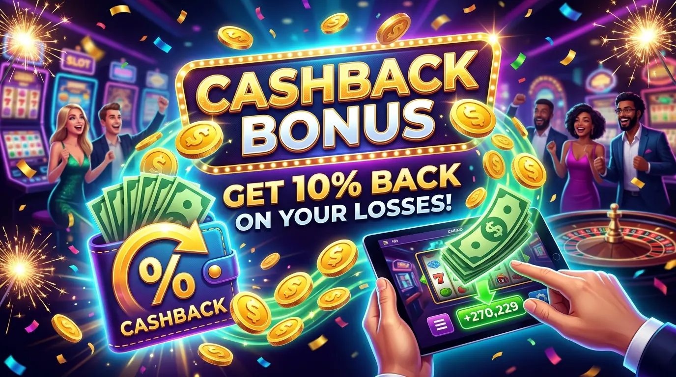Winbig21 casino cashback bonus